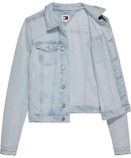 CAZADORA VAQUERA VIVIANNE SLIM FIT BH5119 EN DENIM BLEACH