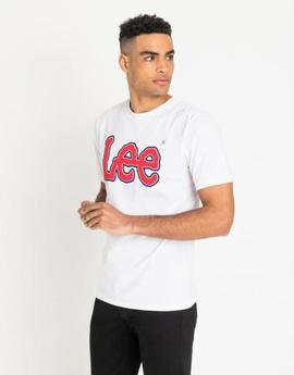 LOGO TEE REGULAR FIT BRIGHT WHITE