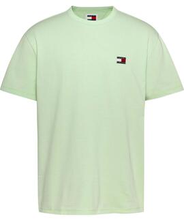 CAMISETA BADGE TEE REGULAR FIT VERDE LIMA