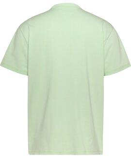 CAMISETA BADGE TEE REGULAR FIT VERDE LIMA