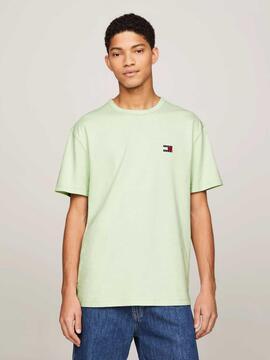 CAMISETA BADGE TEE REGULAR FIT VERDE LIMA