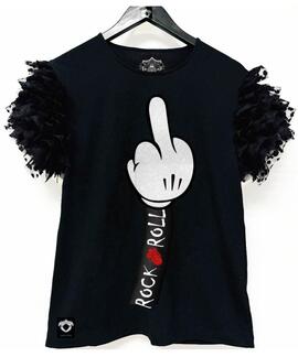 TOP COMBINADO ROCK AND ROLL MICKEY NEGRO