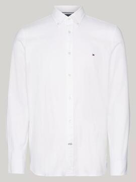 CAMISA FLEX DOBBY SLIM FIT BLANCA