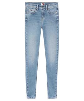 PANTALÓN VAQUERO NORA MID RISE SKINNY BH2210 DENIM LIGHT