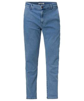 PANTALÓN VAQUERO CHINO S-ACTIV SLIM FIT DENIM AZUL GYMDIGO