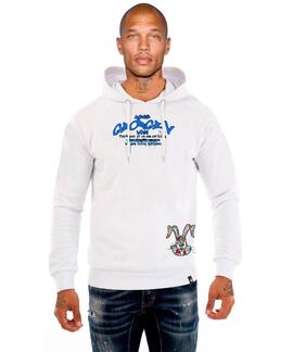 SUDADERA OVERSIZE FIT CON CAPUCHA BUGS BUNNY SIN BRILLANTES