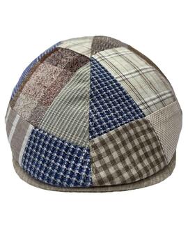 GORRA BEIRETS BROKER PATCHWORK BEIGE