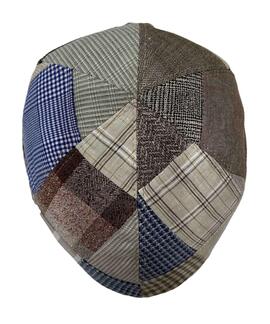 GORRA BEIRETS BROKER PATCHWORK BEIGE