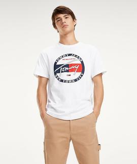 TJM CIRCLE GRAPHIC TEE CLASSIC WHITE