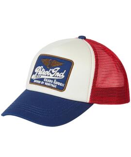 GORRA DE BÉISBOL WAVE HOG RED MELON