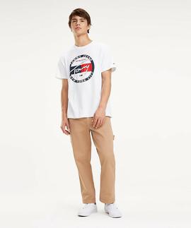 TJM CIRCLE GRAPHIC TEE CLASSIC WHITE