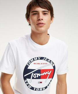 TJM CIRCLE GRAPHIC TEE CLASSIC WHITE