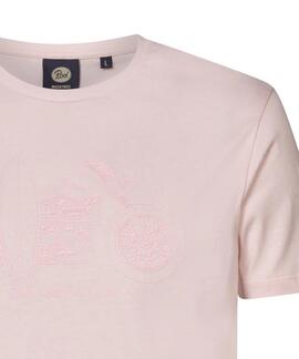 CAMISETA ARTWORK T-SHIRT SUMMERCLIFF ROSA PASTEL