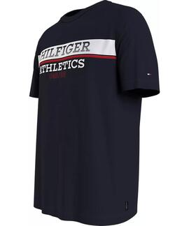 CAMISETA HILFIGER ATHLETICS REGULAR FIT AZUL MARINO