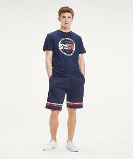 TJM CIRCLE GRAPHIC TEE BLACK IRIS