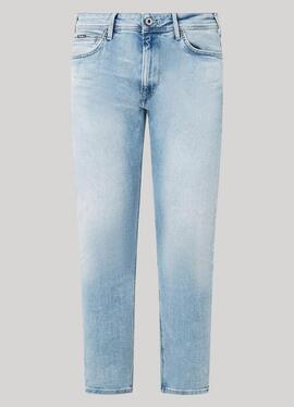 PANTALÓN VAQUERO STANLEY TAPER FIT PF3 DENIM AZUL BLEACH