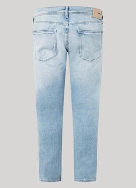 PANTALÓN VAQUERO STANLEY TAPER FIT PF3 DENIM AZUL BLEACH