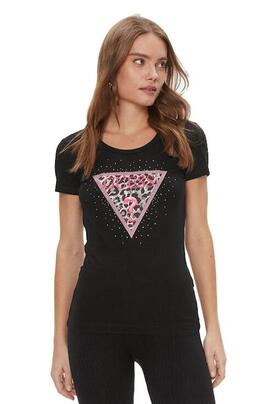 CAMISETA SPRING TRIANGLE TEE SLIM FIT NEGRA