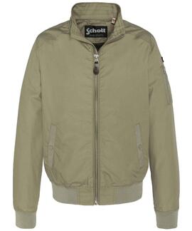 CAZADORA BOMBER KENNY SLIM FIT VERDE CAQUI