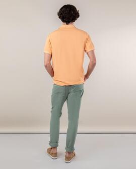 POLO PIQUÉ GARMENT DYED SALMÓN