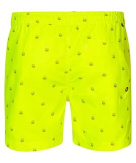 BAÑADOR CON MICROESTAMPADOS NAUTIFY AMARILLO FLUOR