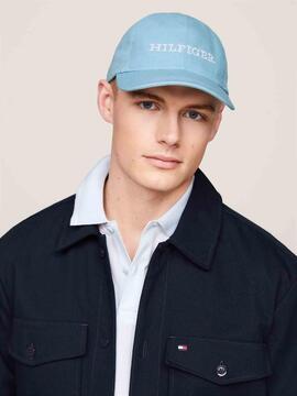 GORRA TH MONOTYPE SOFT 6 PANEL CAP SLEEPY BLUE