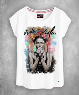 CAMISETA MUJER LOLAYLIA BLANCA