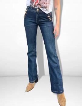 PANTALÓN VAQUERO DE MUJER COMAND DENIM AZUL