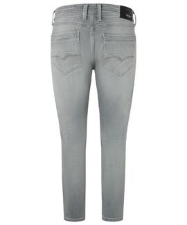 PANTALÓN VAQUERO TAPERED JEANS UH5 DENIM GRIS CLARO