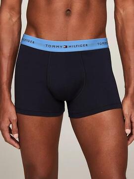 BOXER 3 PACK WB TRUNK AZUL MARINO