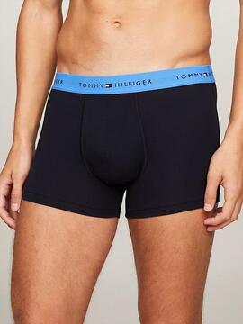 BOXER 3 PACK WB TRUNK AZUL MARINO