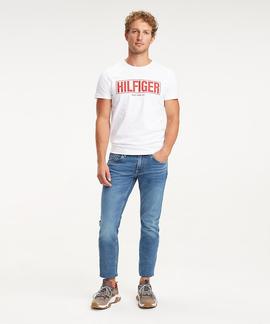 BOX HILFIGER TEE BRIGHT WHITE