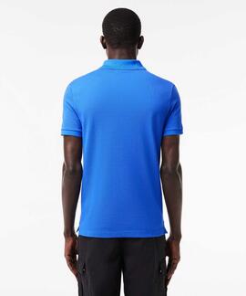 POLO LACOSTE SLIM FIT IXW AZUL