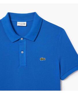 POLO LACOSTE SLIM FIT IXW AZUL