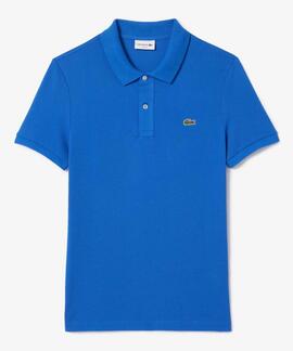 POLO LACOSTE SLIM FIT IXW AZUL