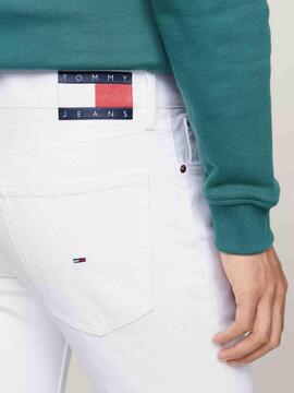 PANTALÓN VAQUERO SCANTON SLIM FIT BG4191 WHITE