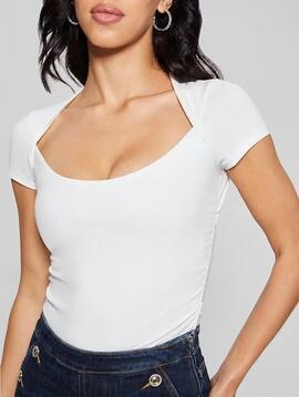 TOP FARAH SLIM FIT BLANCO