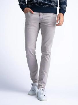 PANTALÓN VAQUERO SEAHAM SLIM FIT BEIGE