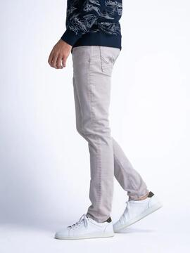 PANTALÓN VAQUERO SEAHAM SLIM FIT BEIGE