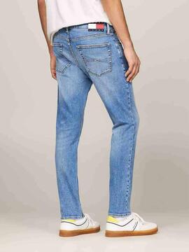 PANTALÓN VAQUERO AUSTIN SLIM TAPERED CH0237 DENIM MEDIUM