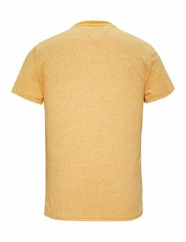 TJM CONTRAST NECK TEE REGULAR FIT RADIANT YELLOW