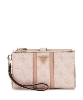 CARTERA ORGANIZADOR NOREEN CON LOGOTIPO 4G ROSA