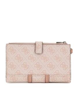 CARTERA ORGANIZADOR NOREEN CON LOGOTIPO 4G ROSA