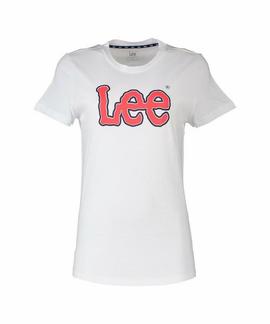 LOGO TEE SLIM FIT BRIGHT WHITE