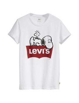 Ciudad Menda idiota termómetro CAMISETA LEVI'S® THE PERFECT TEE PEANUTS HSMK T2 WHITE