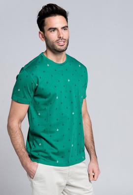 CAMISETA H LOGOS VERDE