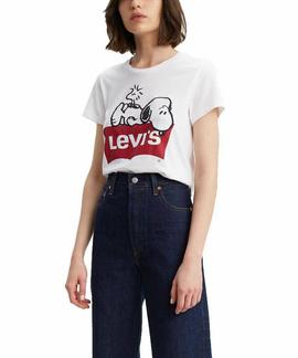 CAMISETA LEVI’S® THE PERFECT TEE PEANUTS HSMK T2 WHITE