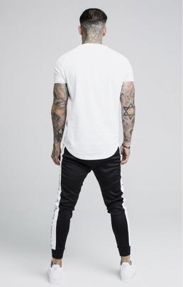 S/S PANEL GYM TEE WHITE