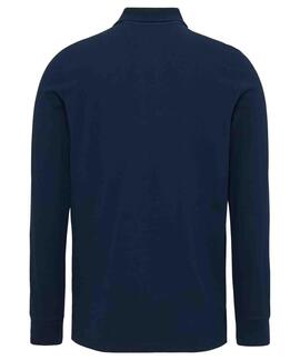 POLO MANGA LARGA SLIM FIT DARK NIGHT NAVY