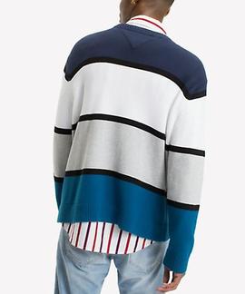 TJM RETRO COLORBLOCK SWEATER